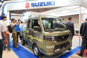『スーパーキャリイ』でCO2を回収、再利用へ…農家の課題に向き合うスズキらしい「マルチパスウェイ」の可能性…人とくるまのテクノロジー展2026 画像