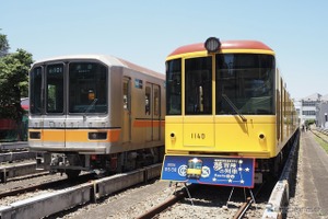 こんなところ走るの？ 東京メトロ「冒険列車」に乗った！…車庫発着、留置線や連絡線を走行 画像