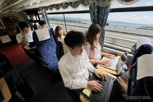 車内で通話・ウェブ会議OK！ 大阪～琴平間を移動オフィス化…琴平バス「コトリンクビズ」 画像