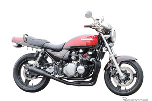 ナップス×モリワキ、『ゼファー750/RS』用モンスターブラックマフラーを限定発売 画像