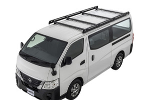日産『キャラバン』専用ローダウンラック、全高2.1m以下で立体駐車場に対応…カーメイト 画像