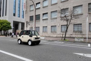 1名乗り超小型EV「mibot」…20代の総合満足度は100%、中国銀行5拠点で実証実験 画像