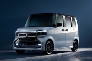 ホンダ・N-BOXの改良新型「CUSTOM」が表情一新…マイナーモデルチェンジを6月22日から先行予約 画像