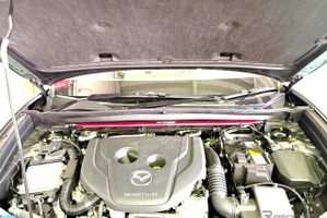 マツダ・CX-30用ボディ補強パーツ2製品が登場…タナベが「ストラットタワーバー・プラス」「アンダーブレース」を発売 画像