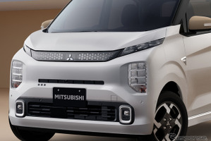 三菱の軽乗用EV「eKクロス EV」がデザイン刷新、コンセント追加も…244万6400円から 画像