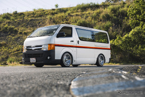 200系ハイエースを左ハンドル化！？　旧き良きアメリカを宿した唯一無二の一台…CARTUNE PickUpCars 2026 画像