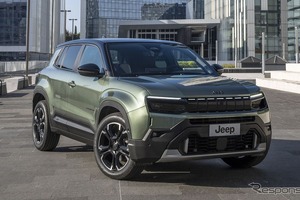 ジープ「アベンジャー」が、新7スロットグリルで表情変化！…改良新型を欧州発表 画像