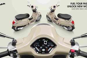 ベスパ『プリマベーラ』『スプリント』2026年モデル発売、53万3500円から…80周年記念車も登場 画像