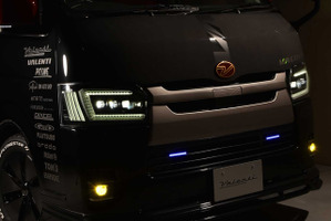 Valenti、コーナーリングランプ搭載の注目モデル…200系ハイエース用「ジュエルヘッドランプULTRA」登場 画像