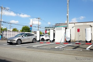 セブン‐イレブン、テスラNACS対応「スーパーチャージャー」初導入…最大出力250kW 画像