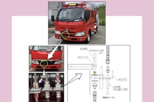 ＜リコール情報＞モリタがトヨタ『ダイナ』264台をリコール…制動力が低下するおそれ 画像