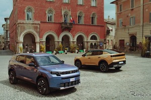 フィアット、新型SUV「グリズリー」公開…EVやマイルドハイブリッド設定 画像