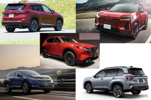 マツダ「CX-5」新型は、RAV4やエクストレイルとどう違う？　ライバル比較 画像