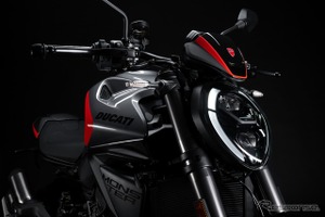 新型ドゥカティ「モンスター＋」に史上最軽量V2エンジン搭載…「スポーツカラー」登場、価格は179万円 画像