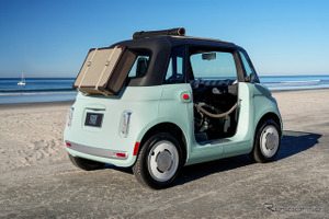 めちゃくちゃ可愛い！　約230万円　フィアットの超小型EV『トポリーノ』にSNS注目…「日本でも売って」の声も 画像