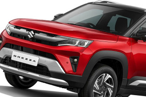 日本導入されたら欲しい！　インドで発表、スズキのコンパクトSUV『ブレッツァ』がSNSで話題に 画像