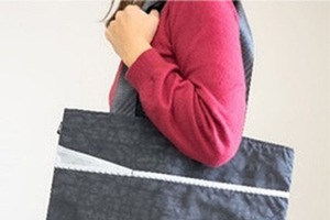 豊田合成、エアバッグ生地やハンドルの本革の端材を加工した「Re-S」ブランド…トヨタ生協メグリア本店で販売開始 画像