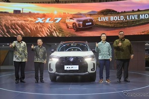 スズキの3列7人乗りSUV『XL7』、改良新型をインドネシアで発売…表情一新 画像