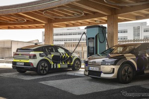 アウディの新型コンパクトEV『A2 eトロン』、プロトタイプの写真公開…空力対策で電費向上 画像