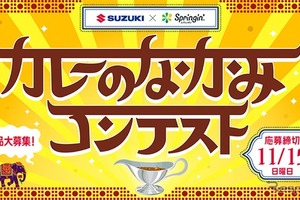 SUZUKI×Springin'コンテスト、テーマは「カレーのなかみ」…自由な発想でゲームを制作・応募受付 11月15日まで 画像