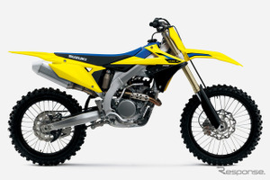 スズキ、モトクロッサー『RM-Z250/450』2027年モデルを12月発売へ　FIM音量規制に対応、足回りの進化も 画像