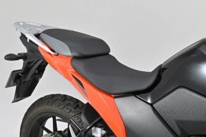 スズキ『Vストローム250SX』を快適ローダウン！ 　デイトナ、ゲル入りローダウンシート発売 画像
