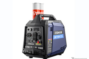防災対策に、カセットガス式発電機『JM1700iK』発売…ジェスマイク 画像