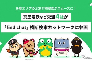 「落とし物」横断検索サービス、京王電鉄など多摩地域4事業者が新たに参画…全国39事業者に拡大 画像
