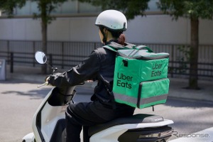ホンダ、Uber Eatsと二輪安全運転診断アプリ実証へ…9月から 画像