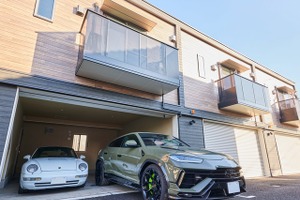 プレミアムガレージハウス、八王子みなみ野が完成…車2台収容・SECOMセキュリティ標準装備の全4戸 画像