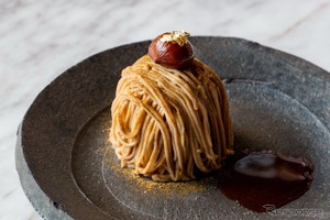 INTERSECT BY LEXUS - TOKYO、和栗×焼酎×ほうじ茶のモンブラン販売開始…10月1日から 画像