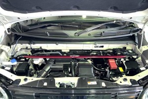 スズキ『ハスラー』4型のボディを補強、タナベ「ストラットタワーバー・ノーマル/プラス」と「アンダーブレース」前後用を発売 画像