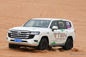 ランクル300が激変!? テイン新型「4x4 DAMPER SPORTS PLUS」を砂漠＆グラベルで徹底試乗 画像