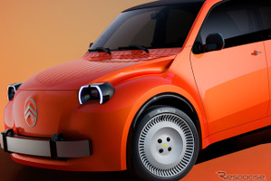 復活のシトロエン『2CV』に反響多数…「絶対に買う」「ちゃんと面影あるよ」そのデザインに高評価 画像
