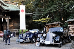 【イベントレポート】戦前から昭和のクラシックカーが神社に集結…谷保天満宮旧車祭2017開催 画像