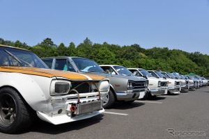 200台以上のオールドカーがズラリ！  最も注目を集めたのは日産『スカイライン』…第6回 昭和の車を守る集い 画像