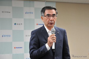 スズキの鈴木社長「何をサポートすれば便利なのか、その延長に自動運転がある」 画像