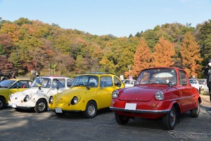 レトロな街に昭和の名車、約120台が集合…青梅宿懐古自動車同窓会2021 画像