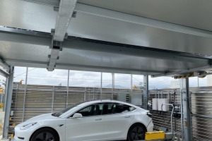 機械式駐車場でEV充電、全パレットに対応…ユアスタンド 画像