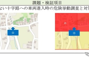 自動車動向データを活用した「交通安全支援サービス」…静岡県裾野市 画像