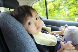 15分で危険レベル！ 車内に子どもを残さない…日陰でも危険なことは変わらない 画像