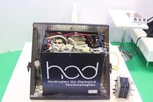 水素でディーゼルエンジンの排ガスを改善…FC EXPO 2022 画像