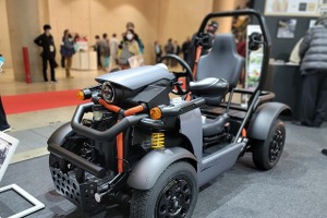 中古車を活用したバギー風1人乗り超小型BEV…東京オートサロン2023 画像