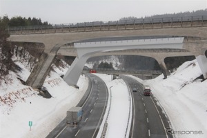 首都圏高速道路で「積雪」のおそれ、2月9日夜から 画像