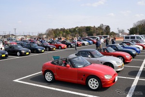 カプチーノやAZ-1など、軽スポーツカー150台が集う「北関東茶会」 画像