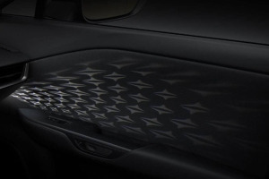 【レクサス RZ】車内を彩る光の装飾、豊田合成「LED陰影イルミネーション」を採用 画像