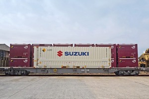 スズキ、部品輸送に鉄道用31フィートコンテナを導入…CO2排出量削減 画像