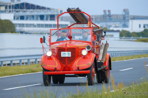 戦中戦後に活躍した「ニッサン180消防車」をレストア…東京国際消防防災展2023で披露予定 画像