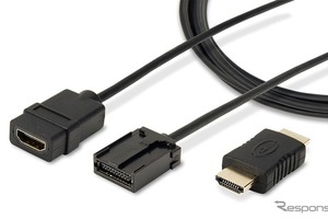 車載ナビのHDMIを変換して接続できる「HDMI変換ケーブル」データシステム 画像