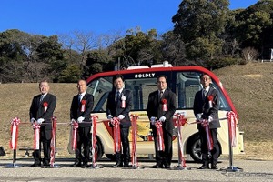 愛知県小牧市で自動運転バスの実証運行開始 画像